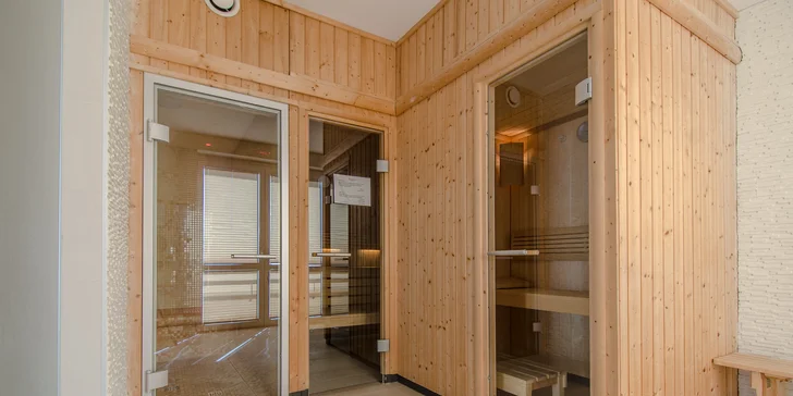 Jako hoteloví hosté máte navíc k dispozici neomezený vstup do místní wellness zóny.