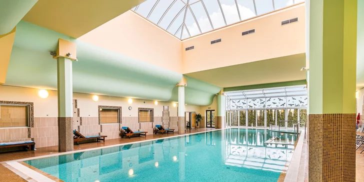 Do hotelového wellness Spa budete mít neomezený vstup.