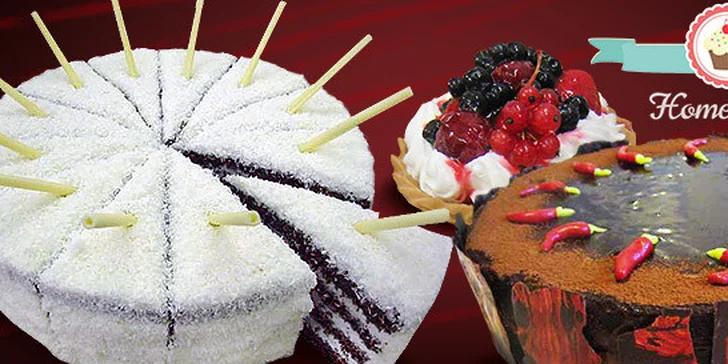 Vynikající domácí dorty z Home Cakes