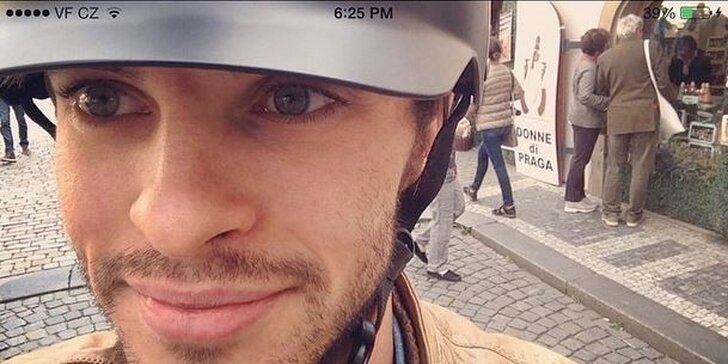 Jízda po Praze na Segwayi se selfie-helmou + svařák