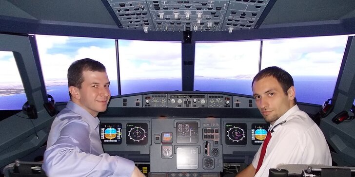 Úžasný zážitek na leteckém simulátoru Airbus A320