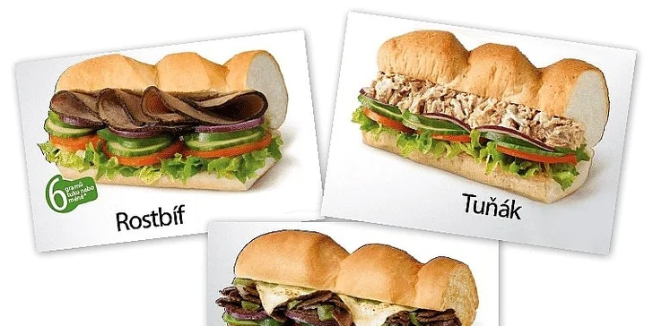 Sendviče, cookies a další dobroty ze Subway