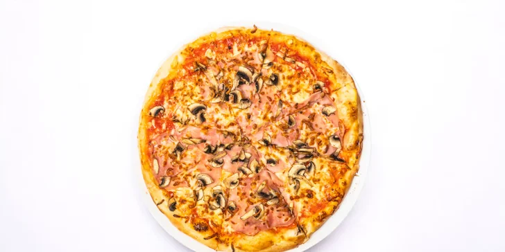 V nabídce najdete např. pizzu šunkovou, slaninovou, s dýní či kari kuřetem.