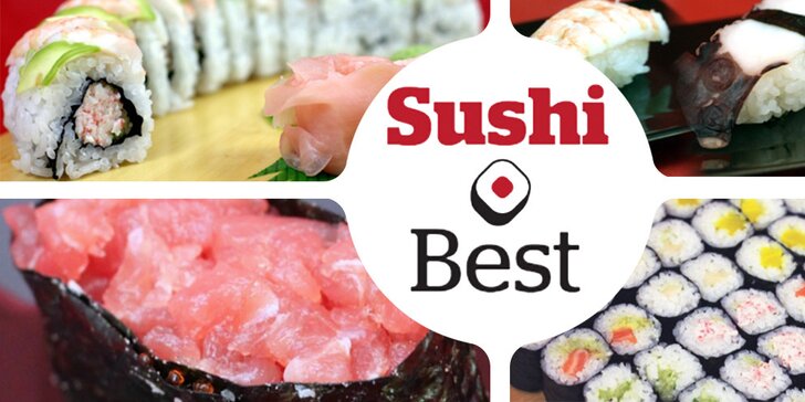 27 znamenitých kousků sushi včetně rozvozu