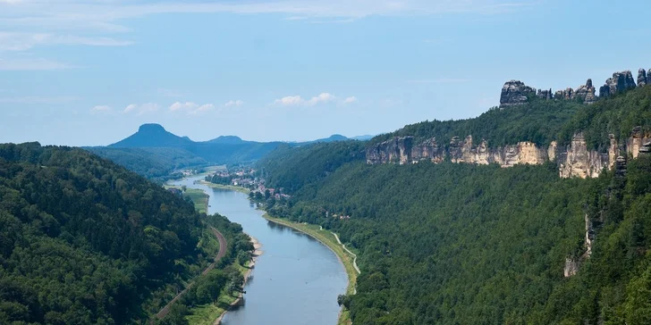 Lázně Toskana v německém Bad Schandau pohodlným klimatizovaným vlakem z Prahy