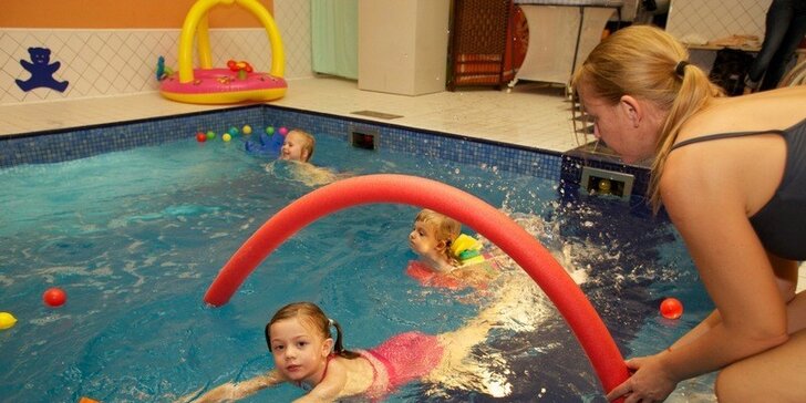 Plavání pro děti v Plaveckém Clubu Raftík