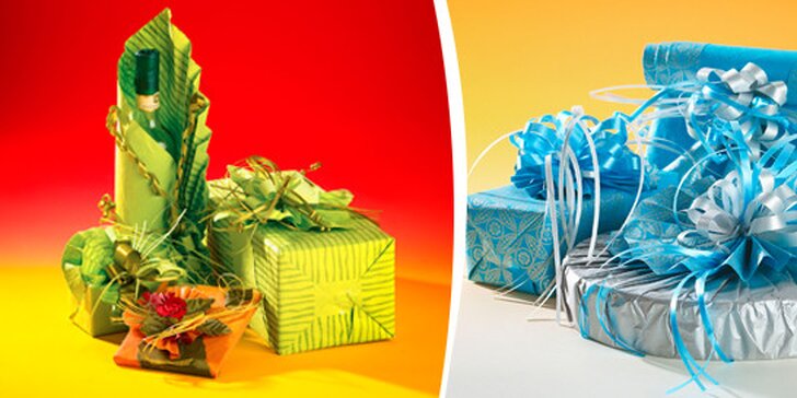 Kurz balení dárků - Darujte dárek zabalený jako dárek