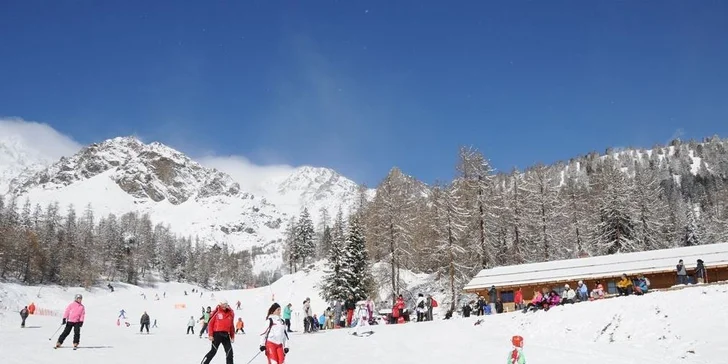 Lyžování v Itálii: polopenze, skipas, doprava v ceně