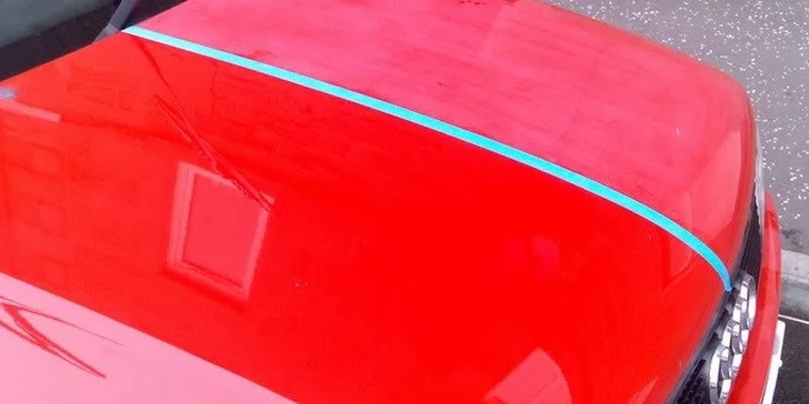 Renovace autolaku - strojové broušení
