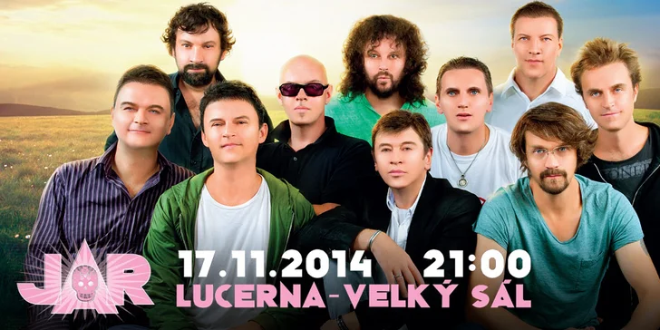 Vstupenka na koncert „J.A.R. - 25LETÍ“ v Lucerně