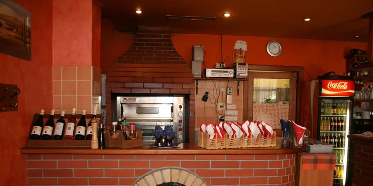 Italská pizza nebo špagety z Pizzerie Gattino