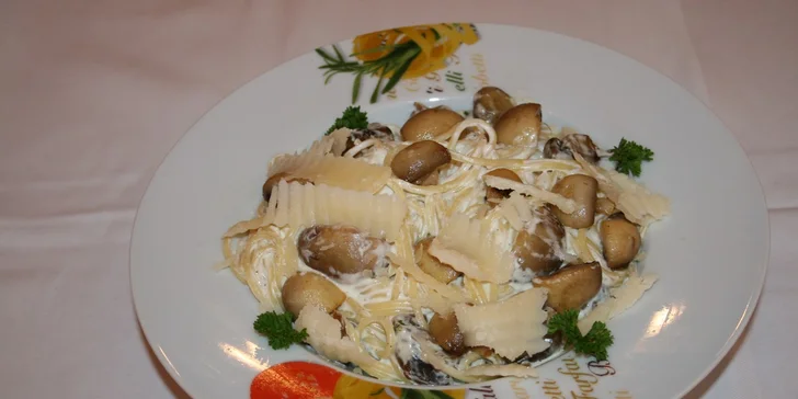 Italská pizza nebo špagety z Pizzerie Gattino