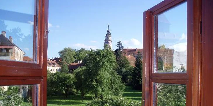 Stylový středověký domek v centru Českého Krumlova pro dva i rodinu
