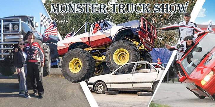 Nevídaná Monster Truck Show v Brně