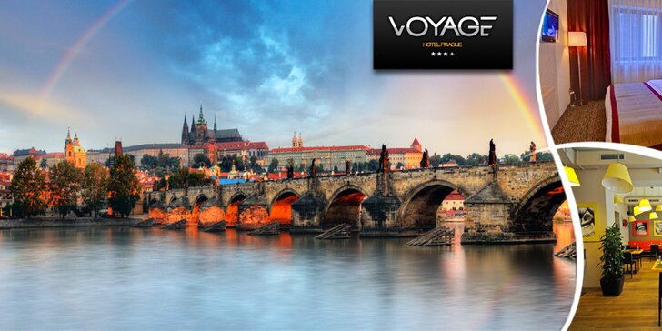 Pobyt na 2–3 dny v moderním design hotelu v Praze