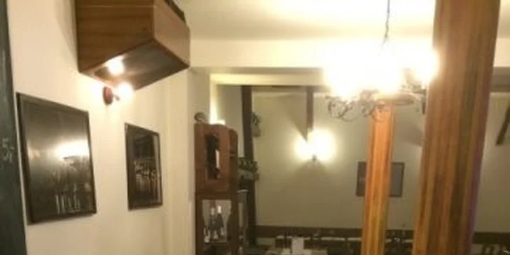 Výborné menu pro dva v restauraci U Zlaté cihly
