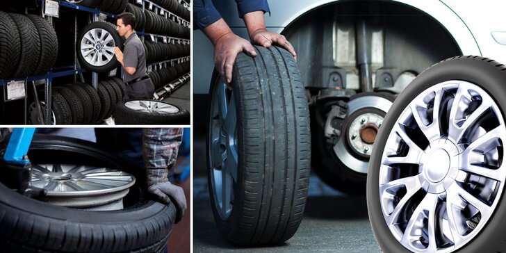 Přezutí pneumatik na zimu včetně vyvážení