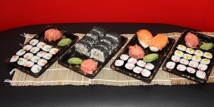 24 či 50 ks sushi s sebou ze Smart Sushi na Proseku