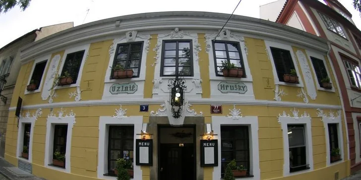 Slavnostní Svatomartinské menu pro dva U Zlaté Hrušky