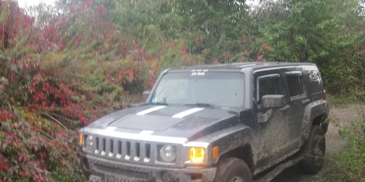 Zážitek s vozem Hummer H3 v terénu i po silnici