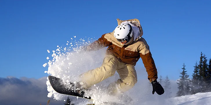 Víkendový SNOWBOARDOVÝ KURZ v Krkonoších pro začátečníky