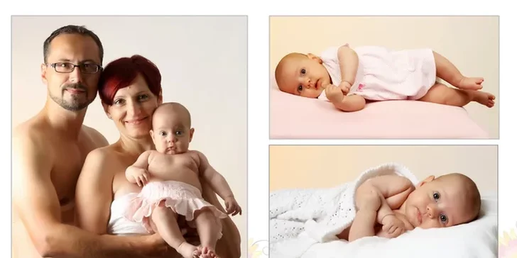 Fotografování a rodinná fotokniha z ateliéru