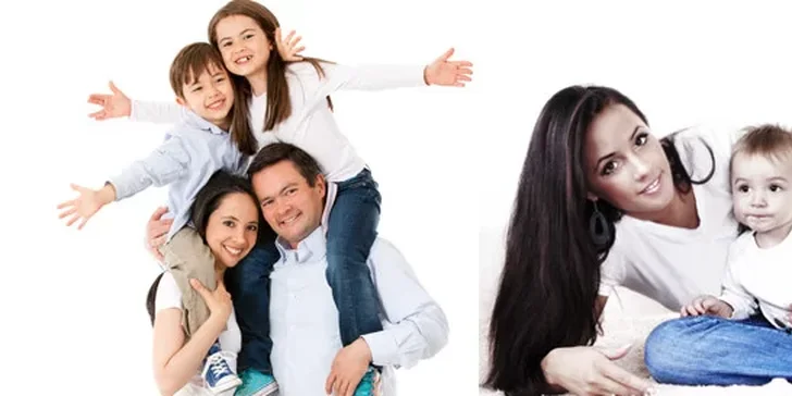 Fotografování a rodinná fotokniha z ateliéru