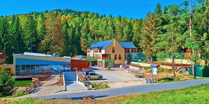 Na Čertove vás celoročne čakajú komplexné, luxusné a kvalitné ubytovacie a wellness služby.