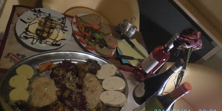 Bohaté Svatomartinské menu pro 2 v Liberci