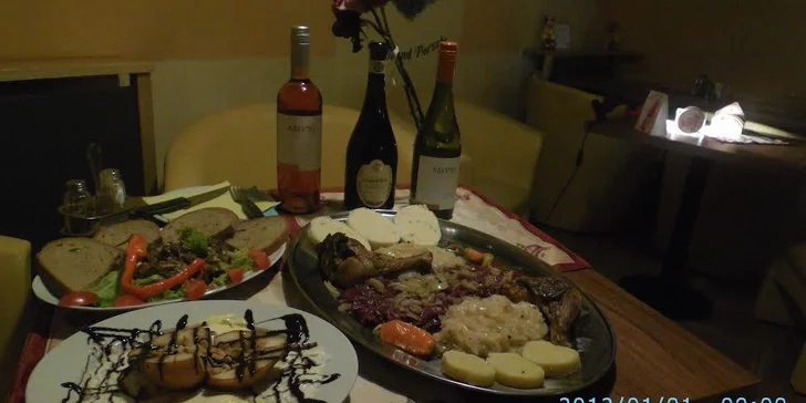 Bohaté Svatomartinské menu pro 2 v Liberci