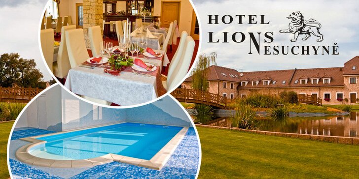 Luxusní oddych včetně 8 procedur pro dva v hotelu Lions