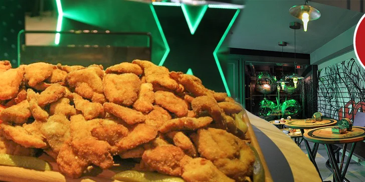 Fošna plná řízečků v Elektra Excelent Urban Pub