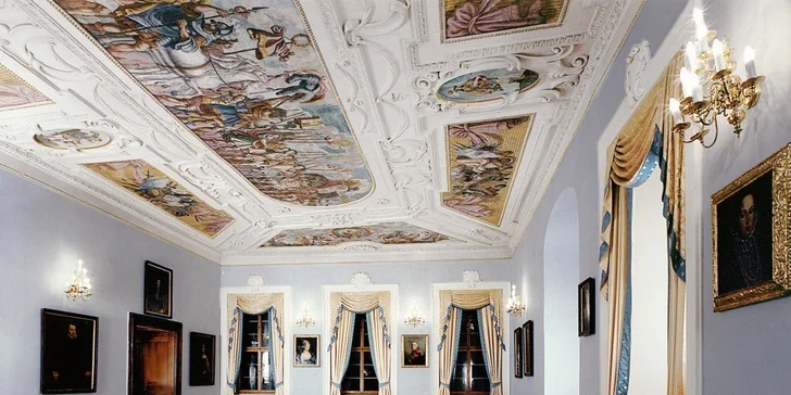 2 vstupenky na prohlídku Lobkowiczkého paláce s unikátní uměleckou sbírkou
