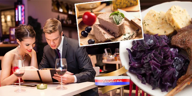 Bohaté Svatomartinské menu pro 2 v Liberci