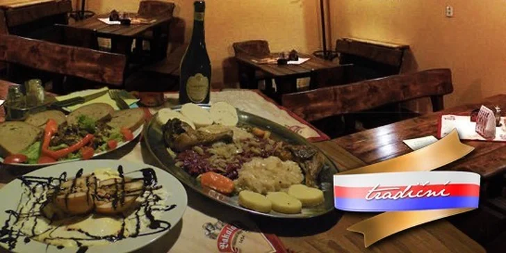 Bohaté Svatomartinské menu pro 2 v Liberci