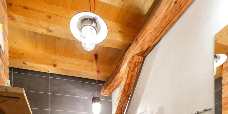 Po výlete určite oceníte sprchu. (Na fotke apartmán Mies)