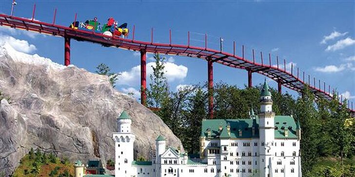 Celodenní dovádění v Legolandu: doprava a vstup do parku i na atrakce