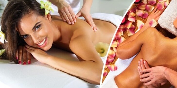 Havajská masáž 120 minut - nádherná jarni relaxace