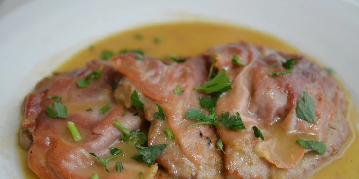 Tříchodové italské menu pro dva gurmány
