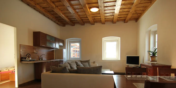 Do větších apartmánů se bez problému vejdete s celou rodinou.
