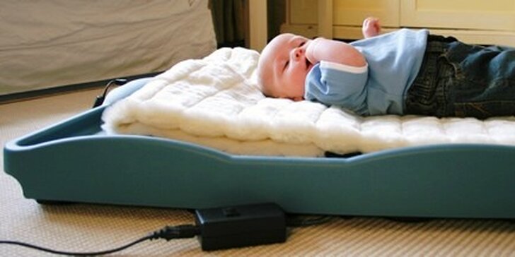 Plošinka ROBOPAX pro klidný spánek Vás i Vašeho miminka! Už žádný zbytečný pláč Vašeho miminka.