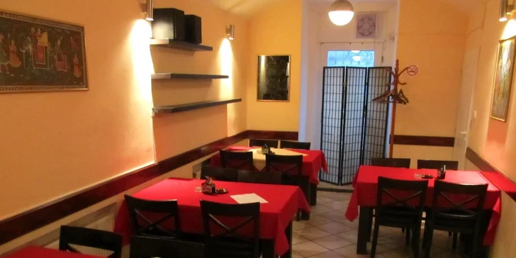 Lahodné speciality indické kuchyně pro dva