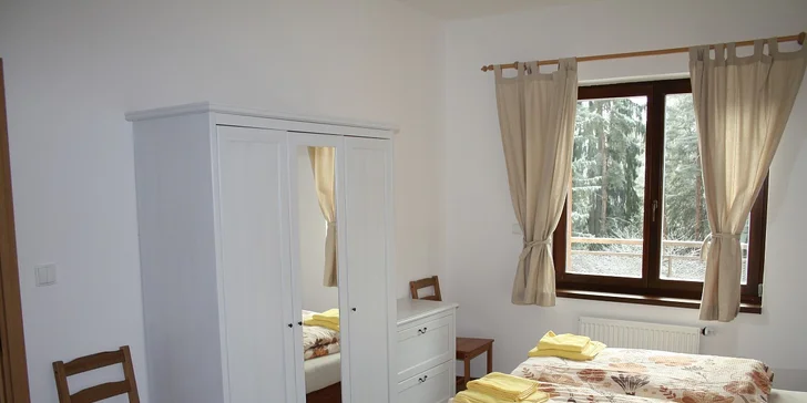 Týden v apartmánu na Lipně až pro 4 osoby
