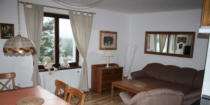 Týden v apartmánu na Lipně až pro 4 osoby