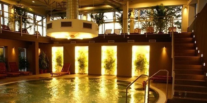 Relax v Turčianských Teplicích pro 2 s polopenzí a vstupem do aquaparku