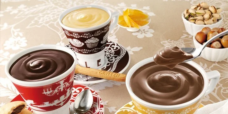 2 tiramisu či italské placky piadina a 2 teplé nápoje