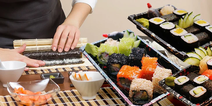 Kurz sushi a japonské kuchyně v Café Buddha