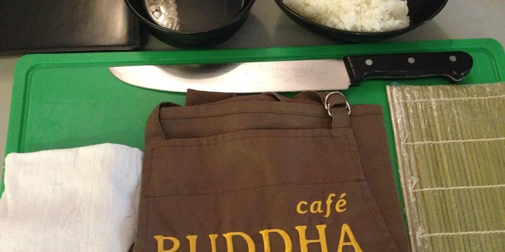 Kurz sushi a japonské kuchyně v Café Buddha
