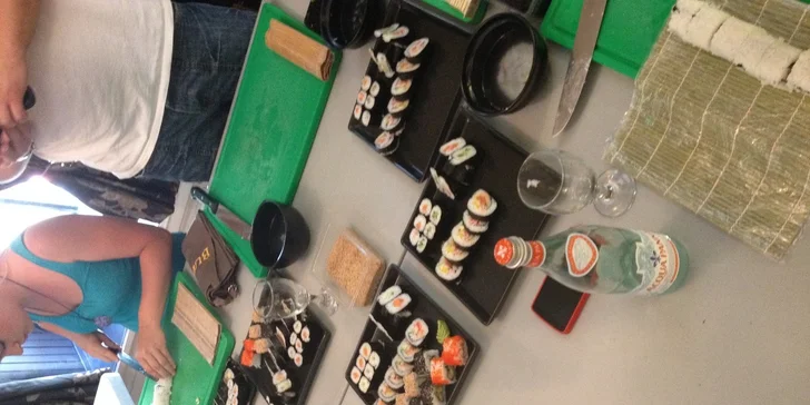 Kurz sushi a japonské kuchyně v Café Buddha