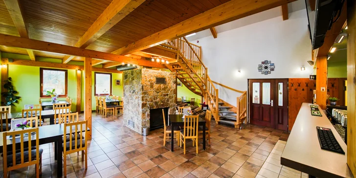 Na výběr máte varianty pobytu se snídaní nebo polopenzí podávanou v místní restauraci.
